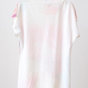 clouds tie dye shirt